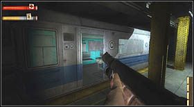 Wejdź do pobliskiego wagonu i zbierz dowody - Grid 4 Subway Tunnels (1) | CHAPTER IV | Condemned Criminal Origins - Condemned: Criminal Origins - poradnik do gry