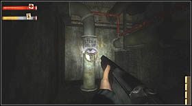 Kolejny krok, jaki powinieneś uczynić to zejście na niższą kondygnację przez otwór w podłodze, przez który przed momentem weszli oponenci - Grid 4 Subway Tunnels (2) | CHAPTER IV | Condemned Criminal Origins - Condemned: Criminal Origins - poradnik do gry