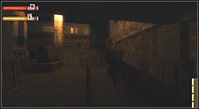 Nieco dalej rozpęta się piekło - spora grupa nieprzyjaciół zacznie walczyć między sobą (jeden posiadać będzie pistolet) - Grid 4 Subway Tunnels (3) | CHAPTER IV | Condemned Criminal Origins - Condemned: Criminal Origins - poradnik do gry
