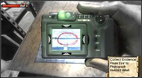 Leży na nim pewien plan, który najpierw sfotografuj cały, a po rozmowie z Rose strzel fotkę tylko zaznaczonemu czerwonemu polu (zdjęcie) - Grid 4 Subway Tunnels (4) | CHAPTER IV | Condemned Criminal Origins - Condemned: Criminal Origins - poradnik do gry