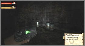 Gdy zeskoczysz obok dwóch drabinek (będących blisko siebie) i przejdziesz przez bramkę, trafisz do miejsca przypominającego labirynt - Sekrety | CHAPTER IV | Condemned Criminal Origins - Condemned: Criminal Origins - poradnik do gry