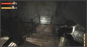 Idąc schodami w dół, koło miejsca, gdzie jeden z oponentów ukryty był w szafie, natrafisz na interesujący Cię przedmiot - Sekrety | CHAPTER IV | Condemned Criminal Origins - Condemned: Criminal Origins - poradnik do gry
