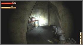 Telewizor stoi w małym pokoju, do którego wejść można, przesuwając płytę - Sekrety | CHAPTER IV | Condemned Criminal Origins - Condemned: Criminal Origins - poradnik do gry