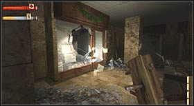 Gdy będziesz przechodził tamtędy, w pewnym momencie jeden z wrogów rzucając wieszakiem, rozbije szybę, wskazując Ci dalszą drogę (w okolicy kręci się oponent) - Barts Department Store (1) | CHAPTER V | Condemned Criminal Origins - Condemned: Criminal Origins - poradnik do gry