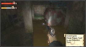 W wodzie znajdują się dwaj nieprzyjaciele, z czego drugi zaatakuje podczas zmiany trybu widzenia - Barts Department Store (3) | CHAPTER V | Condemned Criminal Origins - Condemned: Criminal Origins - poradnik do gry