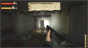 Rozpocznij ucieczkę wraz z innymi przez drzwi wyjściowe po prawej - Barts Department Store (3) | CHAPTER V | Condemned Criminal Origins - Condemned: Criminal Origins - poradnik do gry