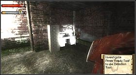 Koło drzwi z napisem Exit (w zamglonych piwnicach) znajdują się jeszcze jedne, dające się porąbać - Sekrety | CHAPTER V | Condemned Criminal Origins - Condemned: Criminal Origins - poradnik do gry