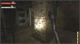 Gdy przejdziesz przez drugą, wybitą przez oponentów szybę, zamiast kierować się na balkon, najpierw skręć w prawo - Sekrety | CHAPTER V | Condemned Criminal Origins - Condemned: Criminal Origins - poradnik do gry