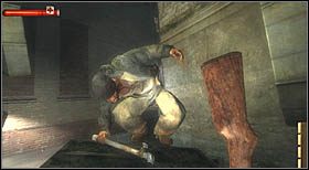 Podczas przejażdżki strącaj wrogów (2), którzy przyłączą się do zjazdu - Burnback Alley (2) | CHAPTER VI | Condemned Criminal Origins - Condemned: Criminal Origins - poradnik do gry