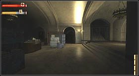 Pomieszczenie [#1] , w którym rozpoczynasz rozdział opuść drzwiami po lewej stronie i przejdź do głównego korytarza - Metro City Library (1) | CHAPTER VII | Condemned Criminal Origins - Condemned: Criminal Origins - poradnik do gry