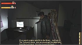 Znów podążając za Rose, dotrzesz do stanowiska komputerowego - Metro City Library (1) | CHAPTER VII | Condemned Criminal Origins - Condemned: Criminal Origins - poradnik do gry