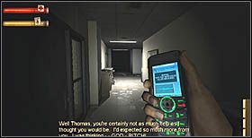 Kiedy opuścisz pokój i skręcisz w prawo, skontaktuje się z Tobą złoczyńca, to on porwał kobietę - Metro City Library (2) | CHAPTER VII | Condemned Criminal Origins - Condemned: Criminal Origins - poradnik do gry