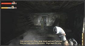 Nieco dalej znów napotkasz kobietę, lecz dzielić Cię od niej będzie dziura w podłodze - Metro City Library (4) | CHAPTER VII | Condemned Criminal Origins - Condemned: Criminal Origins - poradnik do gry