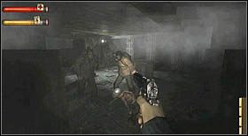 Nieco dalej (pokonując przy ścianie następne regały i natrafiając na apteczkę i pistolet) będziesz świadkiem większego starcia między ludźmi i potworkami [#10] - Metro City Library (4) | CHAPTER VII | Condemned Criminal Origins - Condemned: Criminal Origins - poradnik do gry