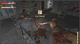 Gdy kucharka padnie, podnieś jej broń, czyli tasak i podejdź do końca chłodni - Josephs Secondary School (2) | CHAPTER VIII | Condemned Criminal Origins - Condemned: Criminal Origins - poradnik do gry