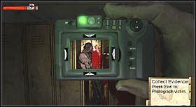 Teraz sfotografuj znajdujące się tam zwłoki: najpierw całe, a później samą twarz - Josephs Secondary School (4) | CHAPTER VIII | Condemned Criminal Origins - Condemned: Criminal Origins - poradnik do gry