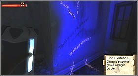 Gdy oświetlisz tamto miejsce ultrafioletem, ukażą się Twoim oczom ciągi tajemniczych napisów - Apple Seed Orchard (1) | CHAPTER IX | Condemned Criminal Origins - Condemned: Criminal Origins - poradnik do gry