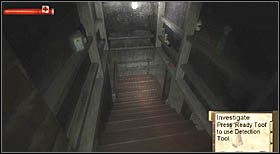 Teraz skorzystaj z drzwi w kuchni i zejdź schodami do piwnicy (pamiętaj, będziesz tu atakowany przez pojawiające się w nieskończoność potwory) - Apple Seed Orchard (1) | CHAPTER IX | Condemned Criminal Origins - Condemned: Criminal Origins - poradnik do gry