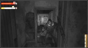 Niestety, ten zacznie uciekać, a Ty szybko męcząc się, nie dogonisz go - Apple Seed Orchard (2) | CHAPTER IX | Condemned Criminal Origins - Condemned: Criminal Origins - poradnik do gry