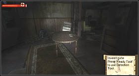 W pomieszczeniu po lewej stronie (patrząc z miejsca, gdzie rozpoczynamy etap) stoi okrągły stolik, a na nim leży ptak - Sekrety | CHAPTER IX | Condemned Criminal Origins - Condemned: Criminal Origins - poradnik do gry