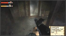 Przemierzając piwnice, natkniesz się na wielkie lustro, obok którego, na podłodze leży następne ciało - Sekrety | CHAPTER IX | Condemned Criminal Origins - Condemned: Criminal Origins - poradnik do gry