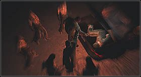 Załączy się bardzo interesująca scenka, w której w pewnym momencie będziesz musiał zadziałać - Processing Center (4) | CHAPTER X | Condemned Criminal Origins - Condemned: Criminal Origins - poradnik do gry