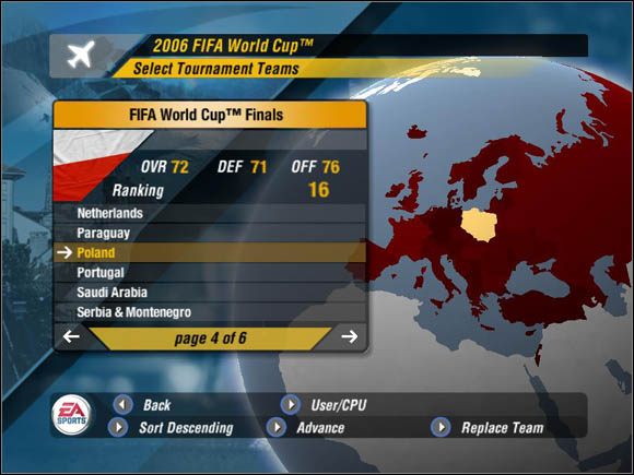 1 - Wstęp | Tryb mistrzostw | Mistrzostwa Świata FIFA 2006 - Mistrzostwa Świata FIFA 2006 - poradnik do gry