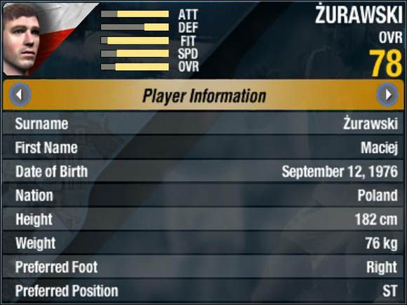 Muszę dodać, że składy można zmieniać również w trakcie meczu - Zawodnicy | Tryb mistrzostw | Mistrzostwa Świata FIFA 2006 - Mistrzostwa Świata FIFA 2006 - poradnik do gry