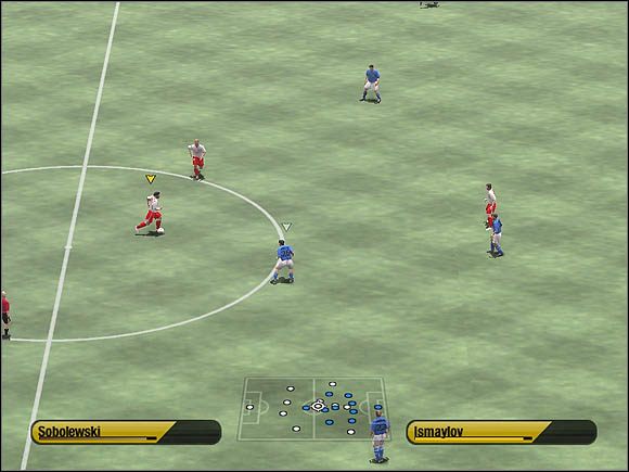 Pomocnik rozpoczyna rajd w stronę pola karnego - Podania prostopadłe | Rozwiązania taktyczne | FIFA 2006 - Mistrzostwa Świata FIFA 2006 - poradnik do gry