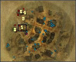 Oznaczenia na mapie: 1 - miejsce startu - [Misja 1.2] Santa Fe - A Marshall in Need | Desperados 2 - Desperados 2: Coopers Revenge - poradnik do gry