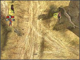 Znajdującego się tu pojedynczego gostka możesz znokautować bądź też załatwić przy użyciu zwykłego rewolweru (#1) - [Misja 2.1] Eagles Nest - Trouble at Eagles Nest cz.1 | Desperados 2 - Desperados 2: Coopers Revenge - poradnik do gry