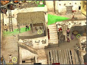 Teraz będziesz musiał załatwić gostka stojącego przy butelce - [Misja 2.1] Eagles Nest - Trouble at Eagles Nest cz.4 | Desperados 2 - Desperados 2: Coopers Revenge - poradnik do gry