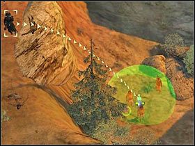 Teraz wybierz Sancheza i zacznij przesuwać się w stronę blokady - [Misja 3.1] Big Canyon - The Narrow Pass cz.1 | Desperados 2 - Desperados 2: Coopers Revenge - poradnik do gry