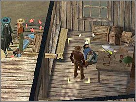 Na początek skieruj w to miejsce Coopera oraz Kate - [Misja 4.2] Fort Wingate - Hawkeyes Liberation cz.2 | Desperados 2 - Desperados 2: Coopers Revenge - poradnik do gry