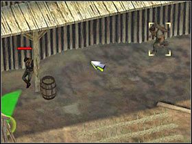 Następni w kolejce są dwaj żołnierze stojący niedaleko drewnianej kładki (#1) - [Misja 4.2] Fort Wingate - Hawkeyes Liberation cz.4 | Desperados 2 - Desperados 2: Coopers Revenge - poradnik do gry