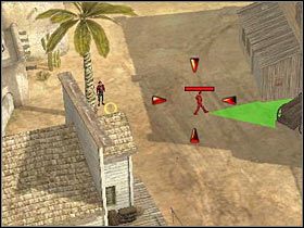 Zanim ruszysz dalej dobrze byłoby odczekać aż sytuacja nieco się uspokoi - [Misja 5.2] Santa Fe - The Bookkeeper cz.2 | Desperados 2 - Desperados 2: Coopers Revenge - poradnik do gry