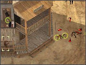 Dopiero teraz skieruj się do fryzjera - [Misja 5.3] Santa Fe - The Bank Robbery cz.2 | Desperados 2 - Desperados 2: Coopers Revenge - poradnik do gry