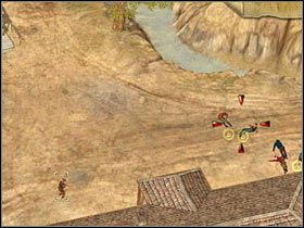 Teraz powinieneś dokładnie oczyścić ścieżkę, przy której znajduje się odwiedzany w poprzedniej misji salon fryzjerski (#1) - [Misja 5.4] Santa Fe - The Abduction cz.3 | Desperados 2 - Desperados 2: Coopers Revenge - poradnik do gry