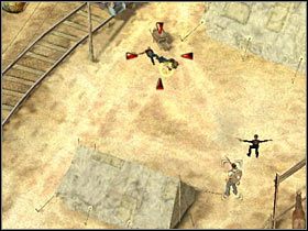 Sanchez może powrócić do punktu startu, gdyż praktycznie do samego końca misji będziesz już sterował postacią Sama - [Misja 6.2] Sacred Mountain - The Way over the Pass cz.2 | Desperados 2 - Desperados 2: Coopers Revenge - poradnik do gry