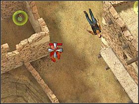 Sam powinien teraz skorzystać z okolicznej drabiny - [Misja 6.3] Sacred Mountain - The Execution cz.2 | Desperados 2 - Desperados 2: Coopers Revenge - poradnik do gry