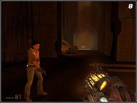Gdy wreszcie znajdziecie się w środku (#8), wysiądź z samochodu i skręć w lewo - Poradnik do gry - Undue Alarm cz.1 | Half-Life 2 Episode One - Half-Life 2: Episode One - poradnik do gry