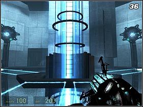 Dzięki przesunięciu mostów, będziesz mógł dostać się do drabiny (#36), prowadzącej na kolejny poziom - Direct Intervention cz.1 | Half-Life 2 Episode One - Half-Life 2: Episode One - poradnik do gry