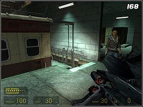 Gdy wreszcie Strider padnie, zejdź po drugiej drabinie (#167) na dół - Exit 17 cz.2 | Half-Life 2 Episode One - Half-Life 2: Episode One - poradnik do gry