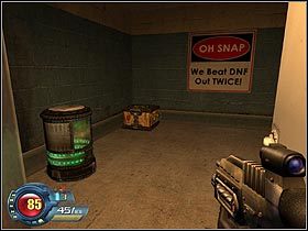 Po wyjściu na drugie piętro, obejdź dookoła całe pomieszczenie - Supremacy Tower - Search | Sekretne lokacje w SiN Episodes Emergence - SiN Episodes: Emergence - poradnik do gry