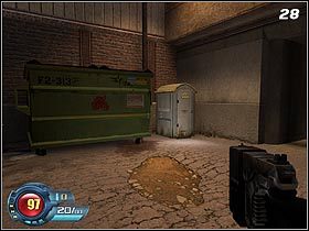 W środku jest sporo żołnierzy, dlatego lepiej zaczekać na zewnątrz i sukcesywnie eliminować przysyłane posiłki - Docks - Lighthouse | Solucja SiN Episodes Emergence - SiN Episodes: Emergence - poradnik do gry