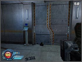 W małym pomieszczeniu znajduje się stacja lecznicza, niestety bez kanistra - Docks - Trainyard | Solucja SiN Episodes Emergence - SiN Episodes: Emergence - poradnik do gry