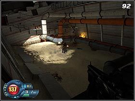 Eliminuj stwory, jakie staną Ci na drodze, a także żołnierzy wroga, którzy próbują z nimi walczyć - U4 Laboratory - Catastrophe | Solucja SiN Episodes Emergence - SiN Episodes: Emergence - poradnik do gry