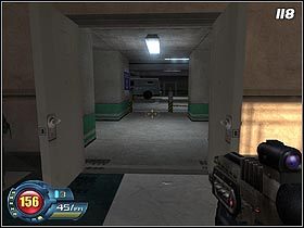 Kolejne drzwi prowadzą na drugi poziom parkingu (#118), chroniony przez elitarny oddział żołnierzy SinTEK-u - Supremacy Tower - Entry | Solucja SiN Episodes Emergence - SiN Episodes: Emergence - poradnik do gry