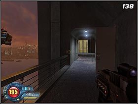 Idź przed siebie jedyną, dostępną drogą i na końcu trasy skorzystaj z drzwi oznaczonych jako Exit (#137) - Supremacy Tower - NOC | Solucja SiN Episodes Emergence - SiN Episodes: Emergence - poradnik do gry