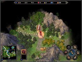 Warsztat kowala jest jednym z nielicznych miejsc, gdzie warto się zatrzymać. Zobaczyć, co jest dalej, na zachodzie? Nie ma na to czasu! - Misja 1 - Kampania 2 - Heroes of Might & Magic V - poradnik do gry